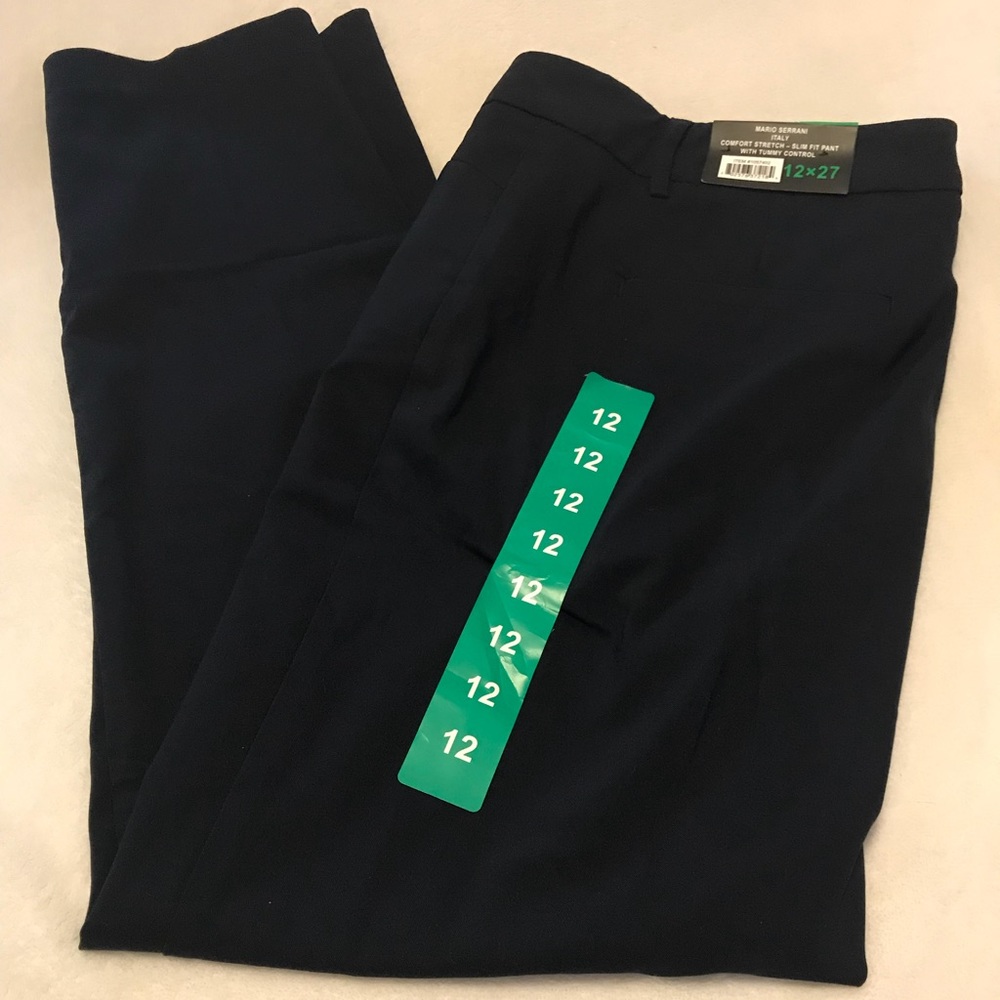 MARIO SERRANI Slim Fit Pant - Tummy Control